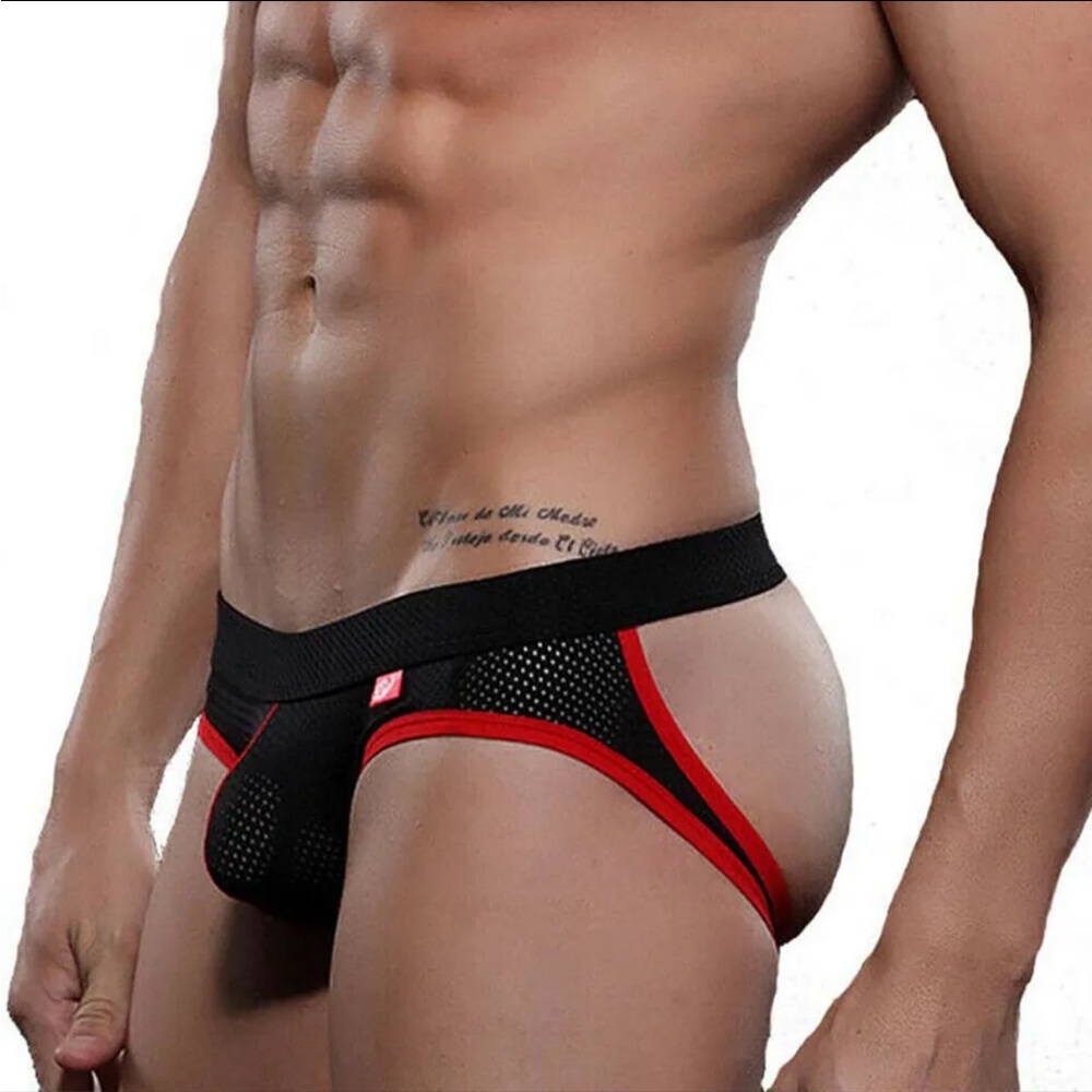 Mesh u shape convex jockstrap